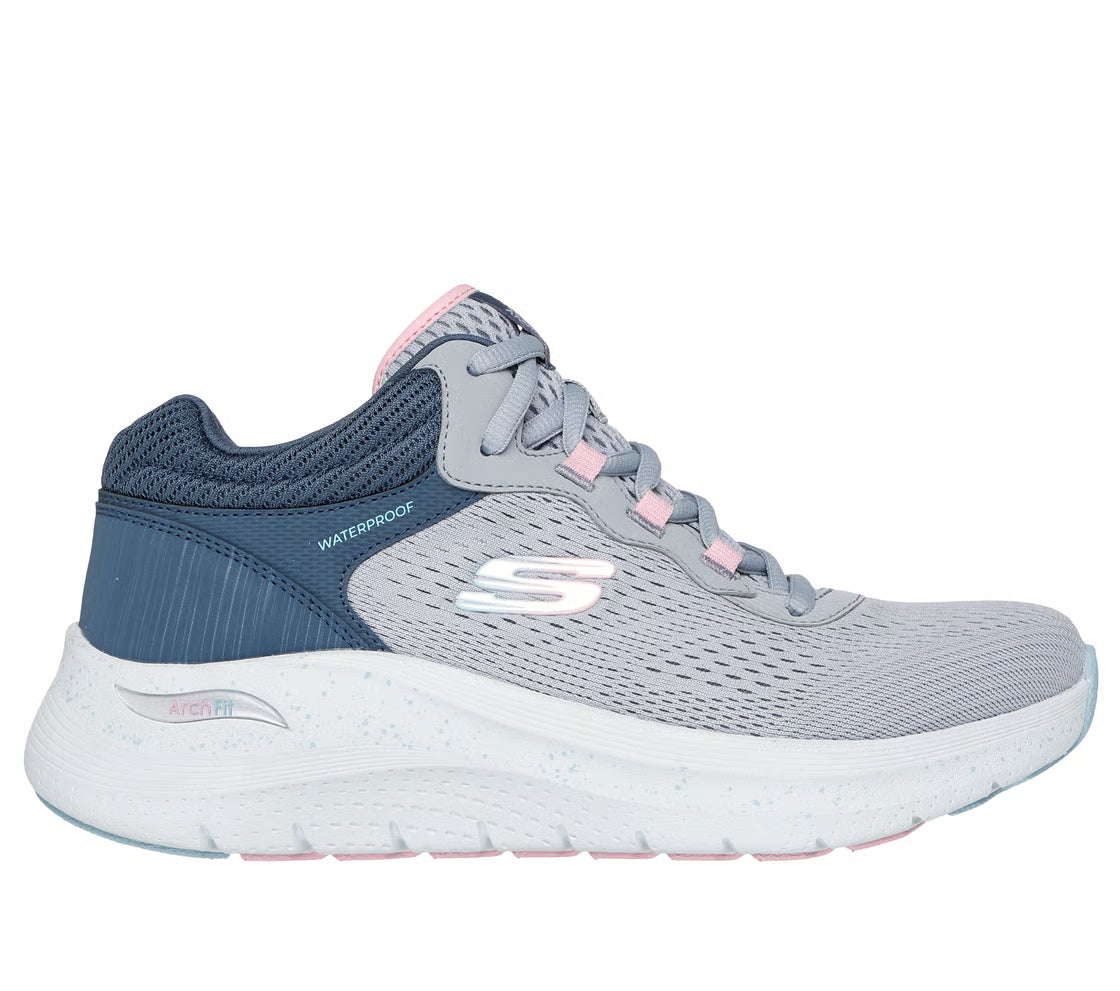 Skechers Waterproof: Arch Fit 2.0 – Rainy Days (Gray/Multi)