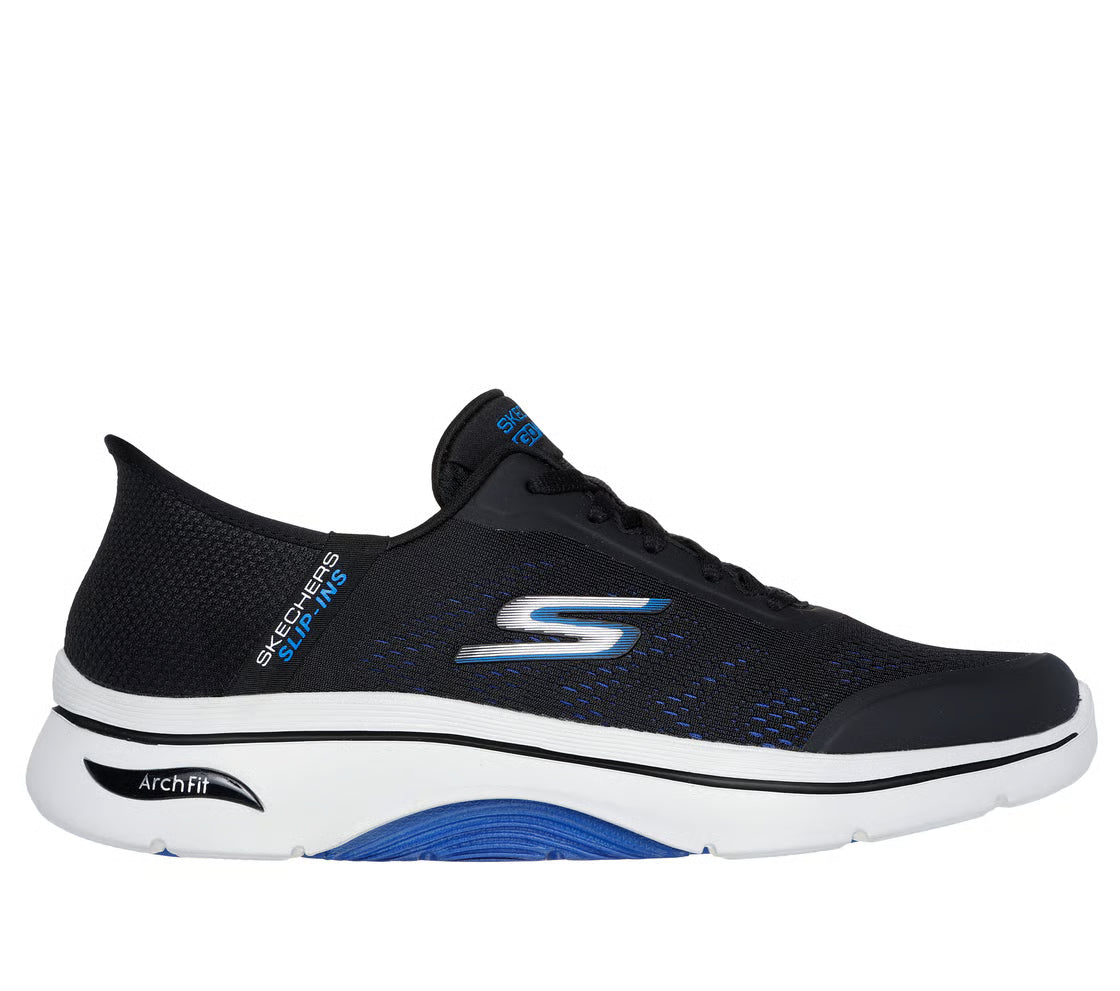 Skechers Slip-ins: GO WALK Arch Fit 2.0 – Simplicity 2.5 (Black / Blue)