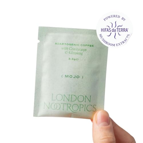 London Nootropics - Selection Box - Flow, Mojo, & Zen Adaptogenic Mushroom Coffee - 12 Sachets