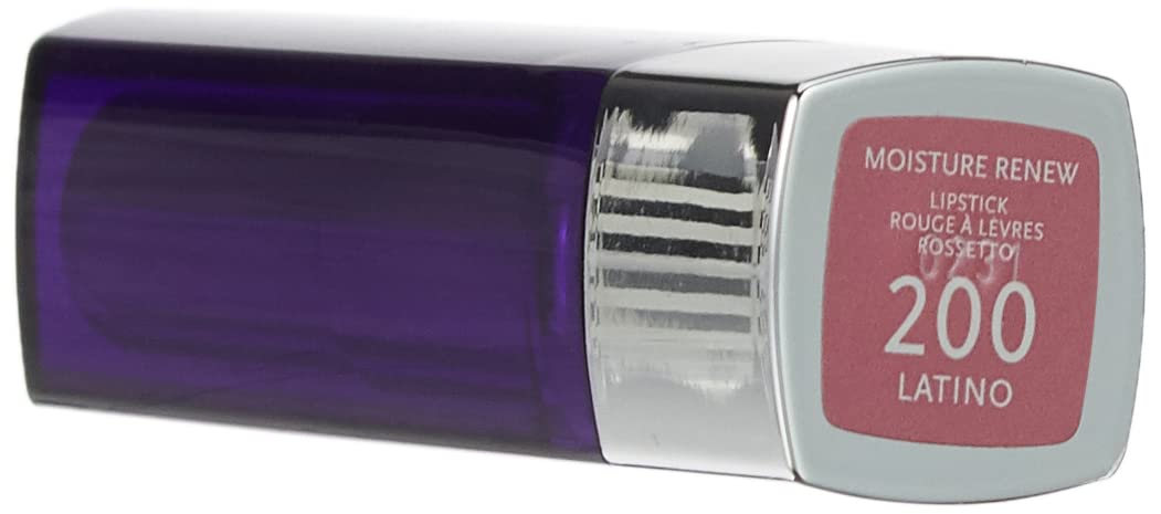 Rimmel London Moisture Renew Lipstick, 200 Latino, 4 g