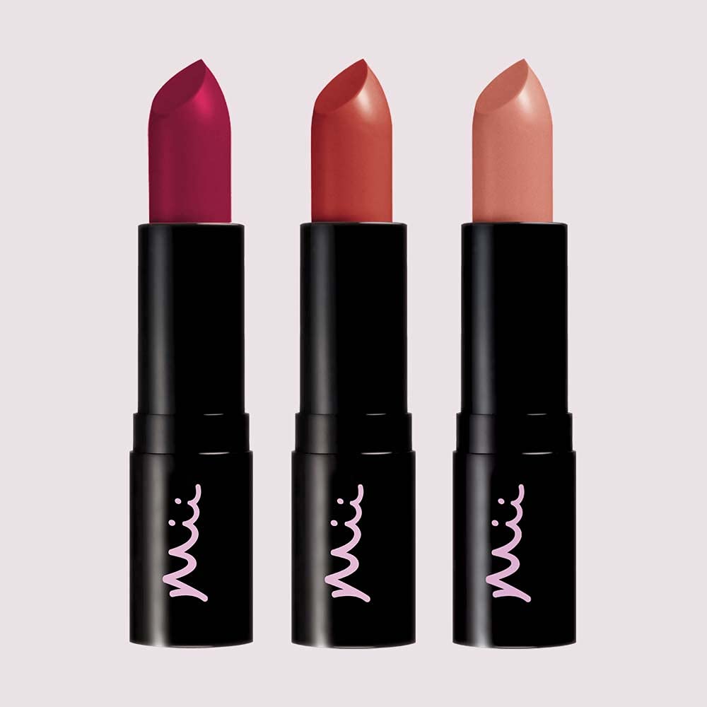 Mii Cosmetics Moisturising Lip Lover - Long Lasting Plump Lipstick - Hush 12