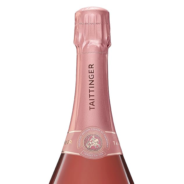 Magnum of Taittinger Prestige Rose Champagne And Strawberries & Cream Charbonnel Truffles Magnum Box 150cl 12.5% abv