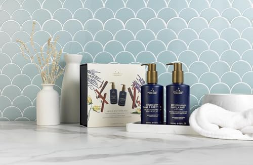 Aromatherapy Associates Replenishing Bathroom Kit - Hand And Body Wash And Lotion Duo Set