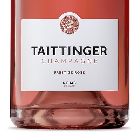 Magnum of Taittinger Prestige Rose Champagne And Strawberries & Cream Charbonnel Truffles Magnum Box 150cl 12.5% abv