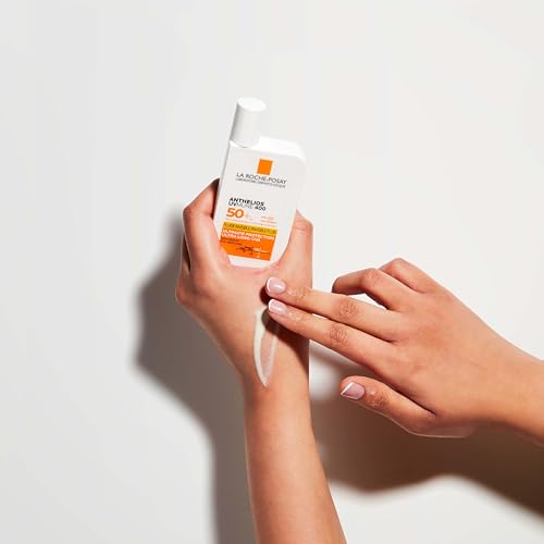 La Roche-Posay Anthelios UVMune 400 Ultra-Light Invisible Fluid, Non-Perfumed Sun screen for Sensitive Skin SPF50+ 50ml