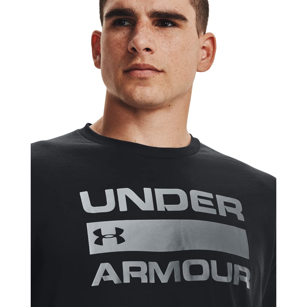 Under Armour Men UA TEAM ISSUE WORDMARK, T Shirt for Men with Graphic Design, Loose-Fit Sport and Fitness Clothing