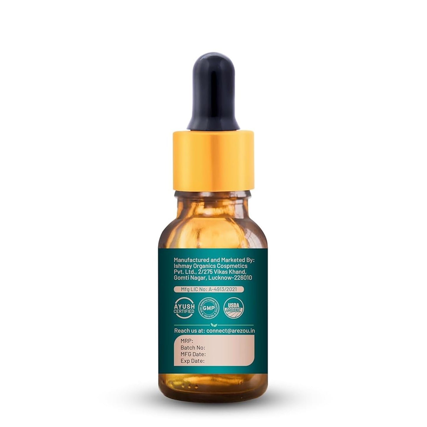 Arezou Radiance & Glow Face Oil - 15ml | Hydrating, Brightening & Lightweight | Non-Greasy, Vitamin-Rich Serum for Radiant, Smooth & Healthy Skin - All Skin Type