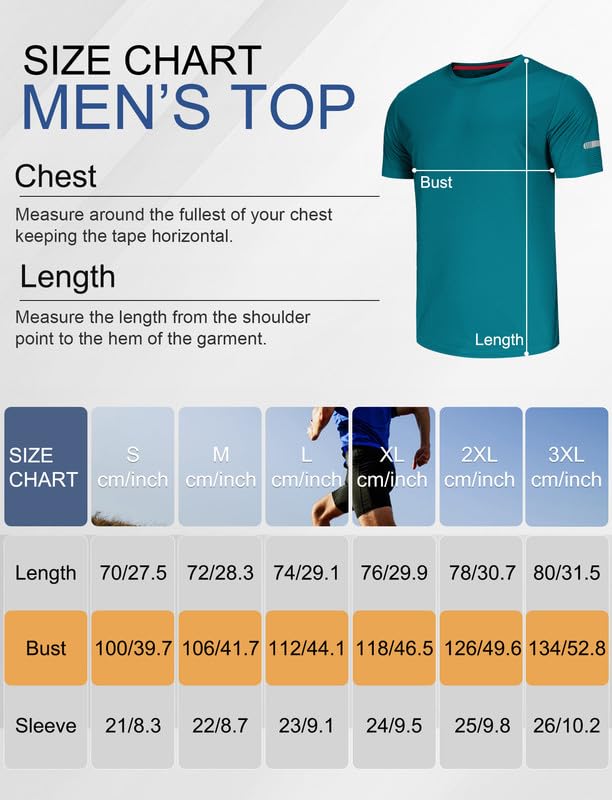 3 Pack T Shirts for Men UK Short Men’S T Shirts Gym Sleeve Shirts Mens T Shirts Running Workout Plain Dry Fit Moisture Wicking Activewear Sports Shirts Fitness Shirts Gym Tops-Black/Grey/Green-XL