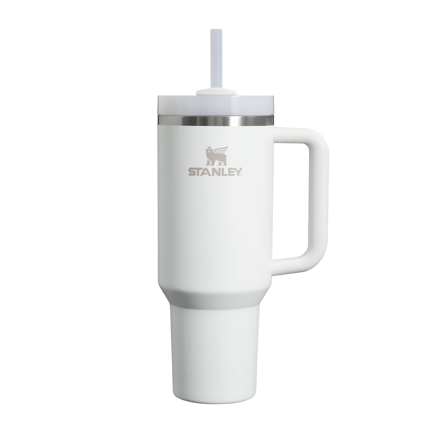 Stanley Quencher H2.0 Flowstate Tumbler 1.2L - Cold For 11 Hours - Iced For 48 Hours - Metal Water Bottle With Straw, Handle And Lid - Dishwasher Safe - Travel Mug For Cold Drinks - Frost