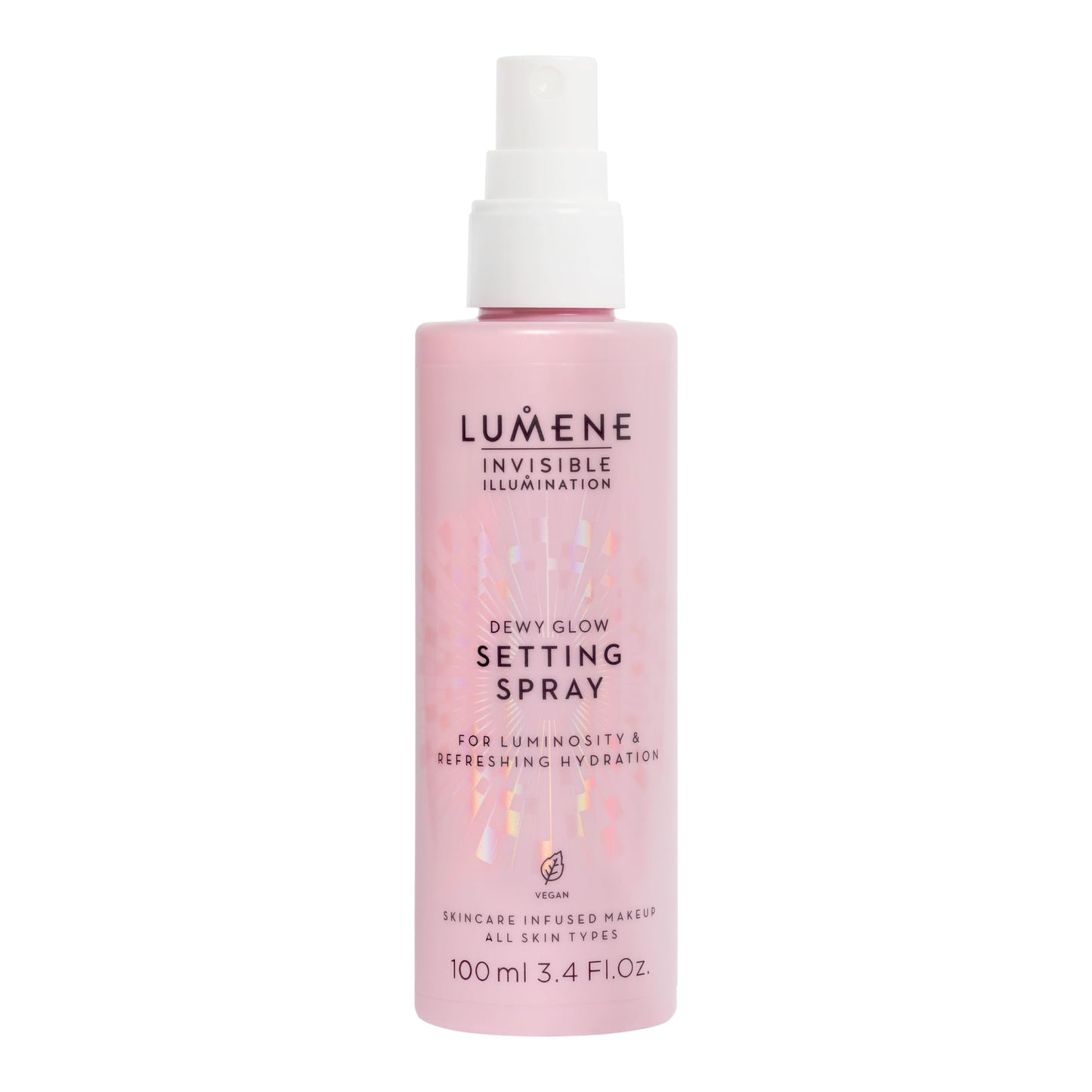 LUMENE Invisible Illumination Dewy Glow Setting Spray, Vegan 100ml