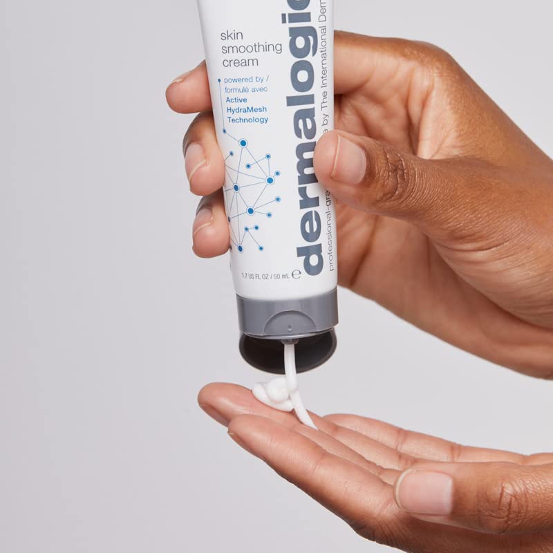 Dermalogica Skin Smoothing Cream with Vitamin C & Vitamin E - 48 Hours of Continuous Hydration, Antioxidant-rich Formula with Grape Seed Extract, Combats Dryness and Dehydration, All Skin Types, 100ml