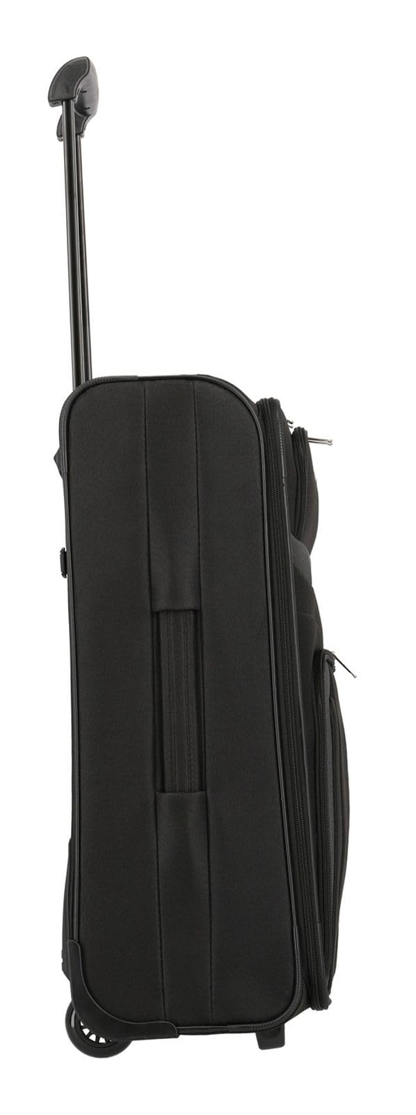 paklite travel suitcase with 2 wheels, medium-sized trolley, ORLANDO, soft travel luggage bag with wheels in timeless design, 63 cm, 58 liters