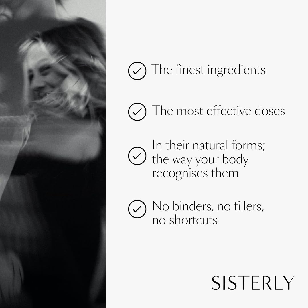 SISTERLY The Elevator | Premium Multivitamin for Women | CoQ10 for Energy | Hormonal Balance | 30 Sachets