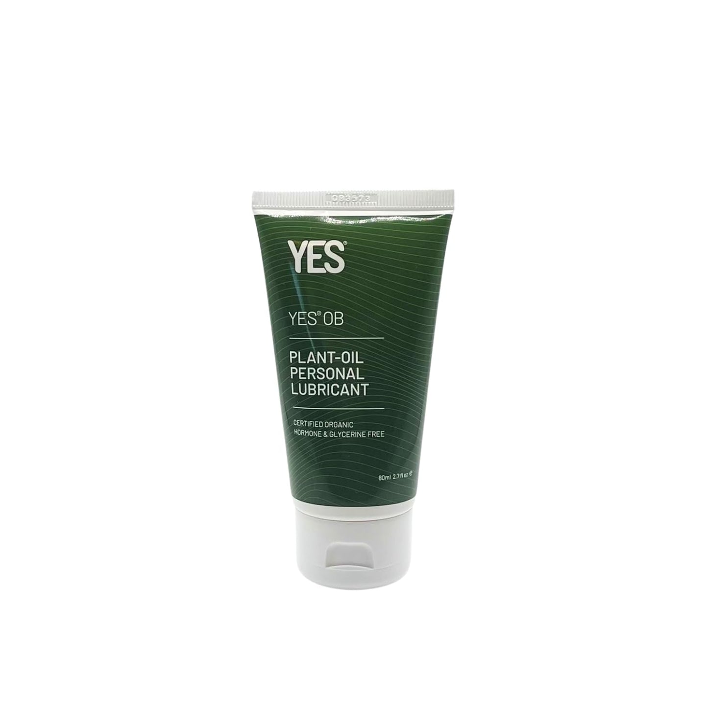 YES OB organic plant-oil natural personal lubricant, 80ml