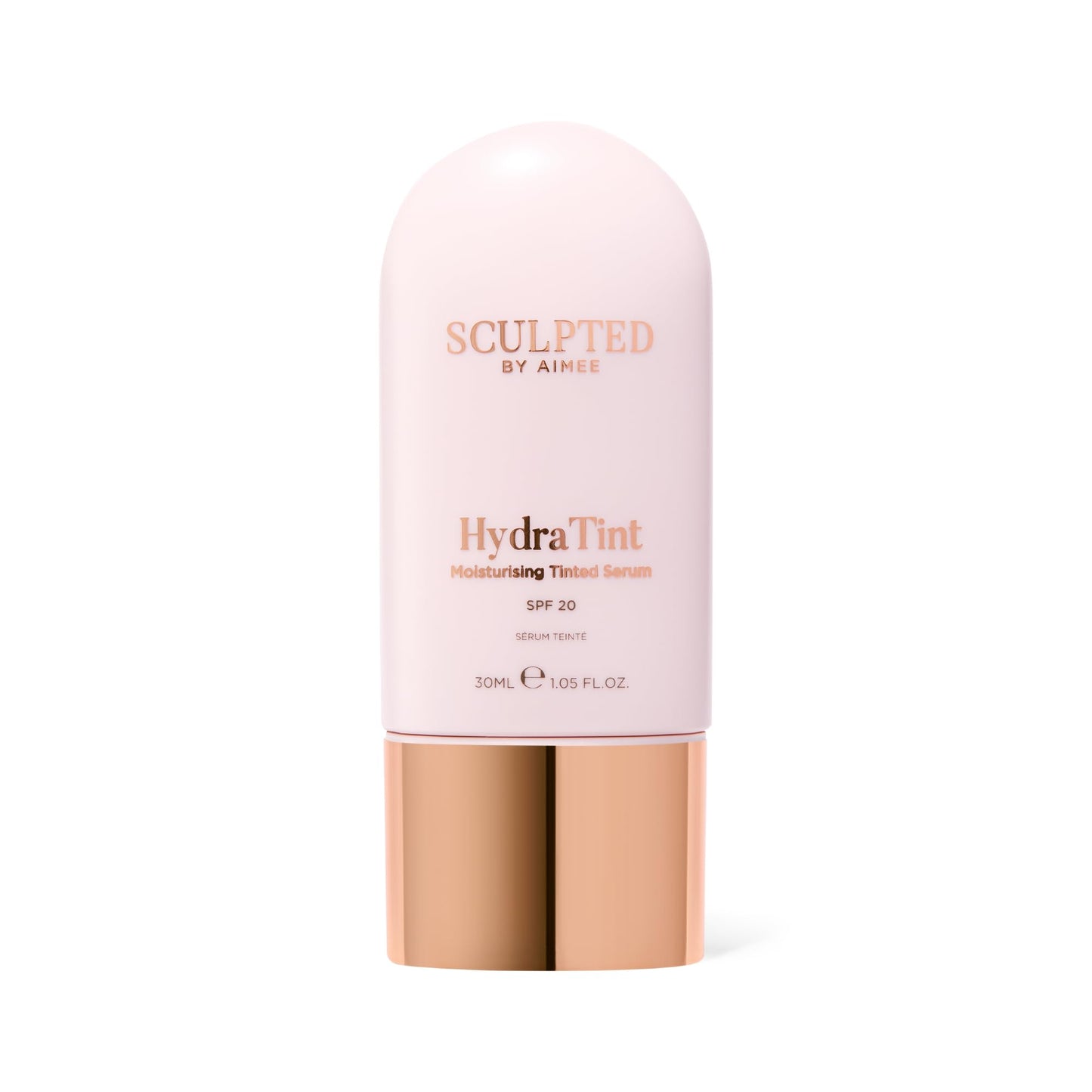 HydraTint Moisturising Tinted Serum from Sculpted by Aimee - 30ml 2-in-1 Makeup and Skin-Perfecting Skincare Tinted Moisturiser & Serum Foundation with SPF 20, Hyaluronic Acid & Ceramides