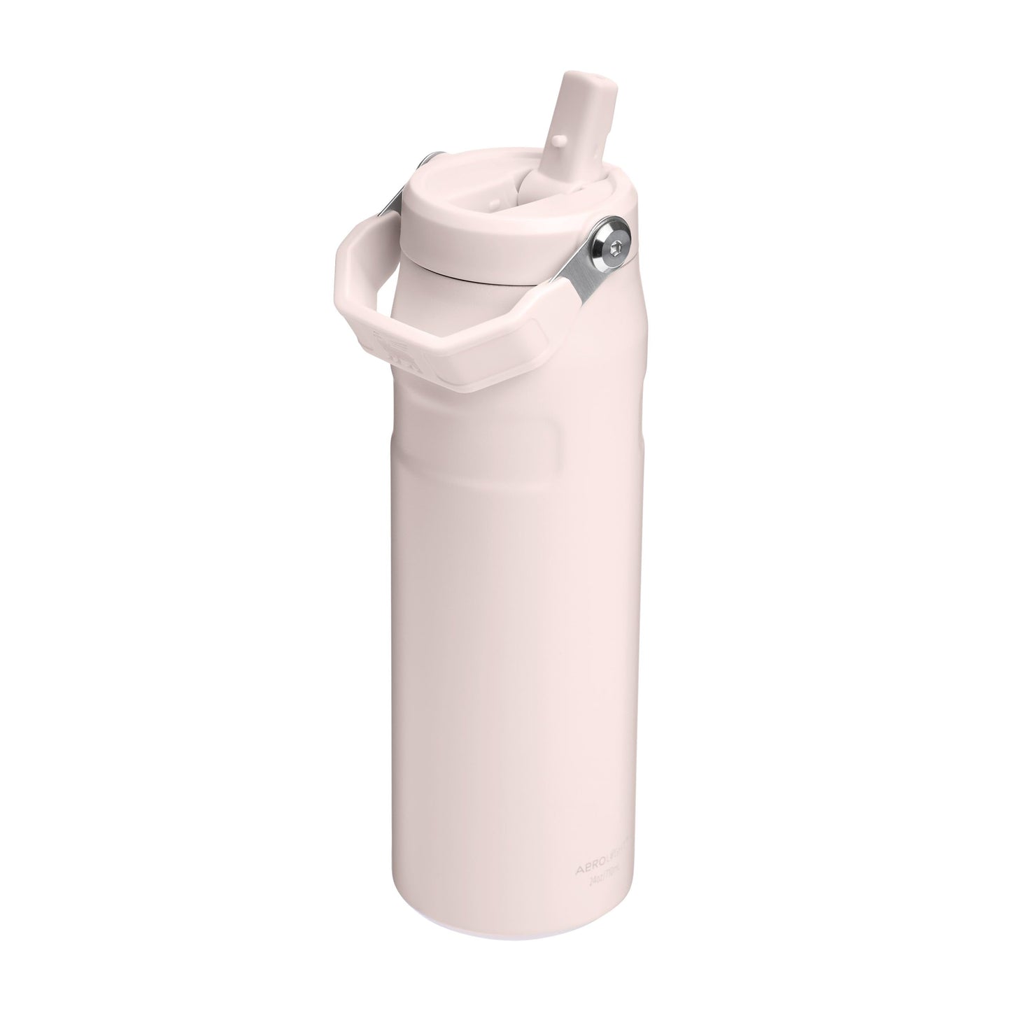 Stanley Flip Straw 2.0 Sports Water Bottle With Straw 0.7L - 10 Hours Cold - 2 Days Iced - Stainless Steel - BPA Free - Leak Resistant - Fits in Cup Holder - Dishwasher Safe - Rose Quartz