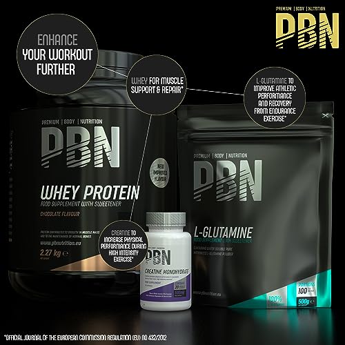 Premium Body Nutrition Whey Protein 2.27kg Chocolate, New Improved Flavour
