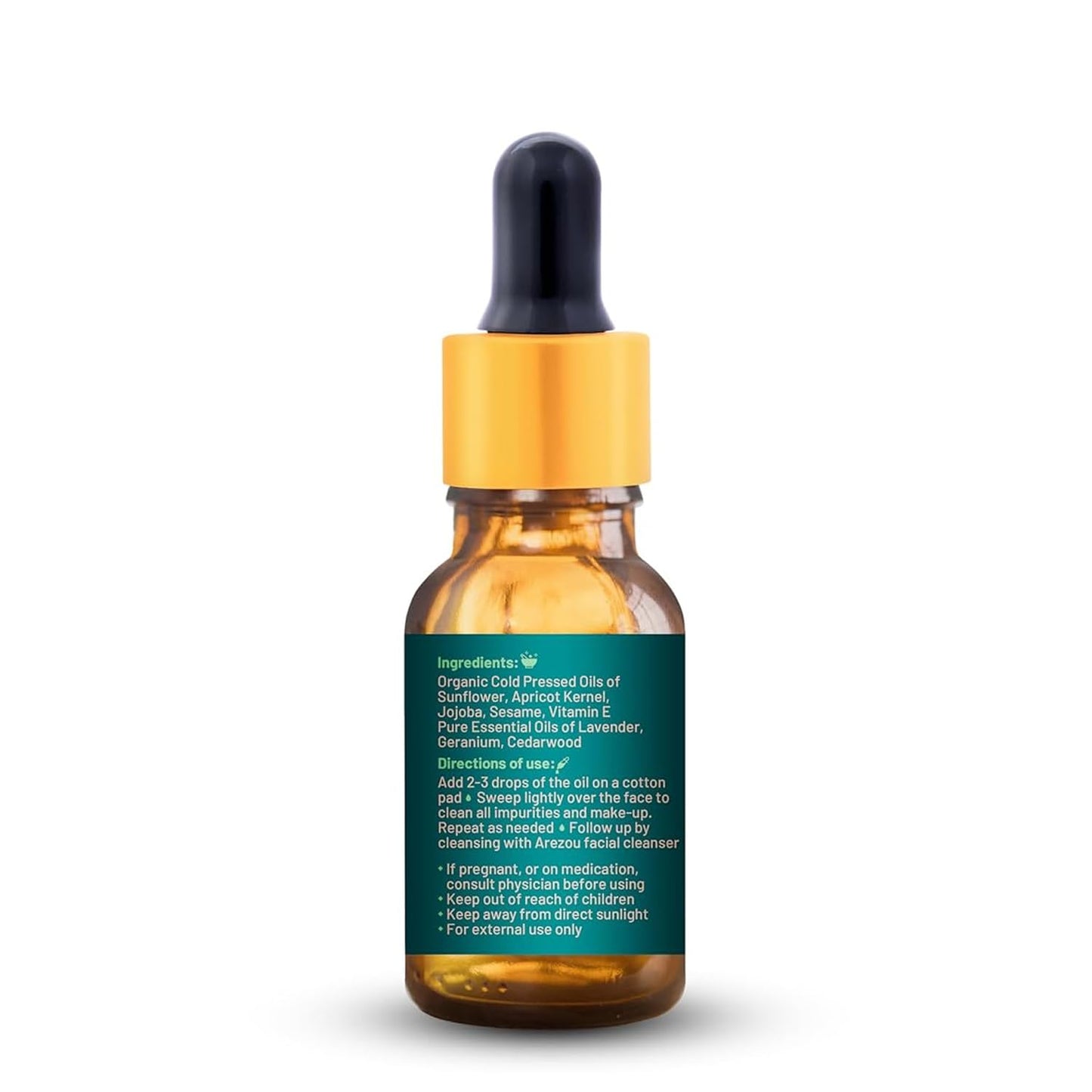 Arezou Radiance & Glow Face Oil - 15ml | Hydrating, Brightening & Lightweight | Non-Greasy, Vitamin-Rich Serum for Radiant, Smooth & Healthy Skin - All Skin Type