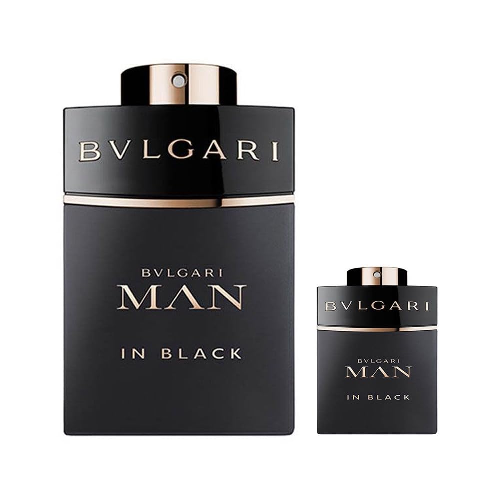 Bvlgari Man In Black Men's Gift Box Perfume Edp 100 ml Mini Size 15 ml