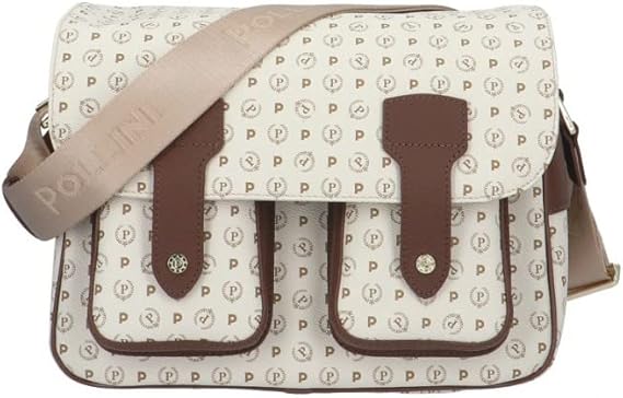 POLLINI Heritage Logo Classic Multi-pocket Shoulder Bag TE8401PP02Q11