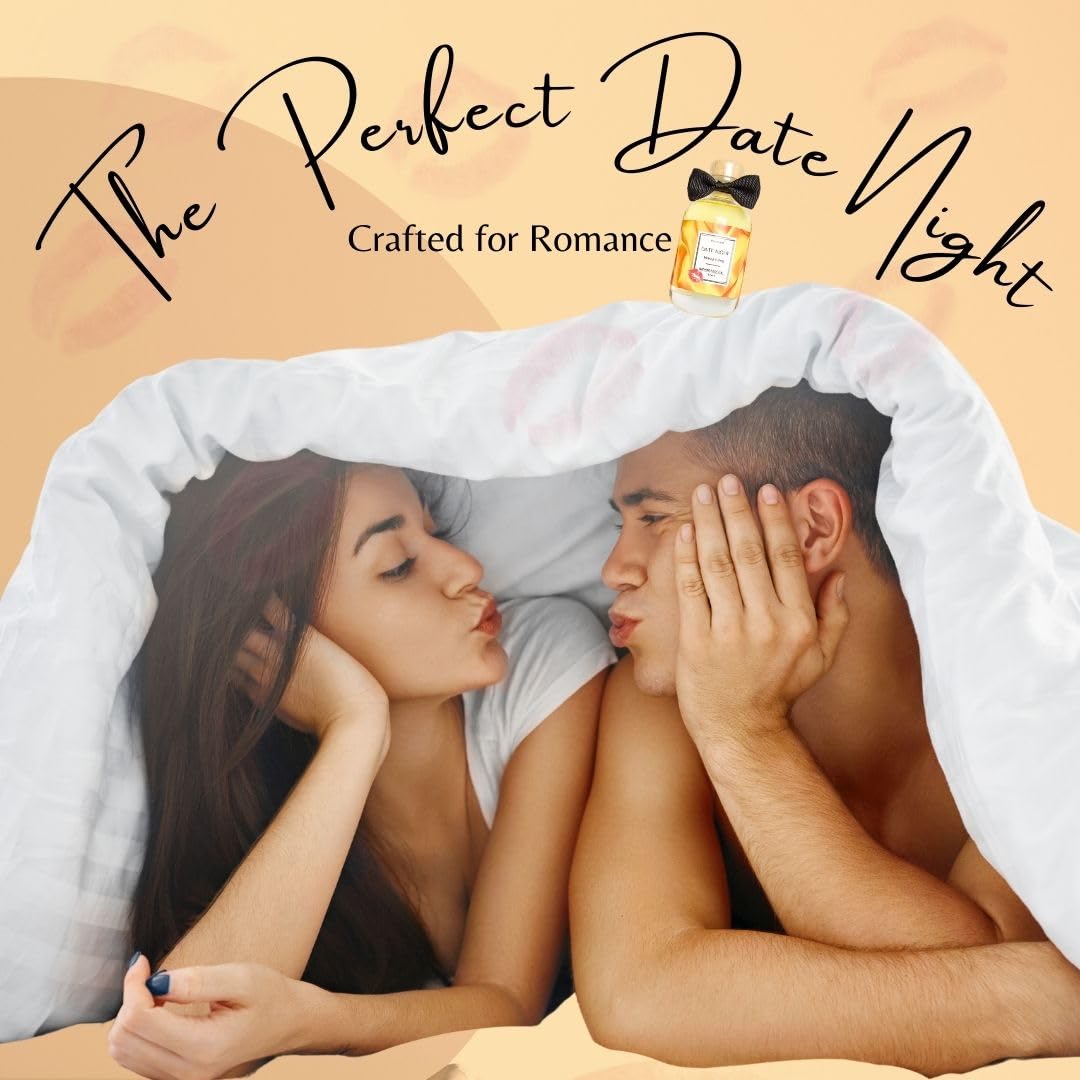 Luxurious Massage Oils for Date Night Ideas, Premium Summer Fruit Mix Body Oil Perfect Presents Birthday Anniversary, Valentines Day Gifts. Natural Sensual 120ml Massage Oils for Relaxing Fun.