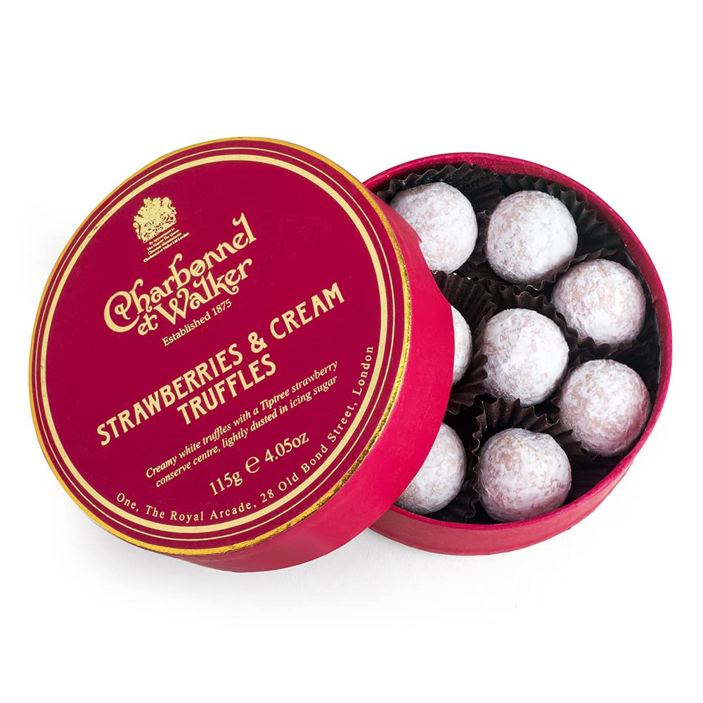 Magnum of Taittinger Prestige Rose Champagne And Strawberries & Cream Charbonnel Truffles Magnum Box 150cl 12.5% abv