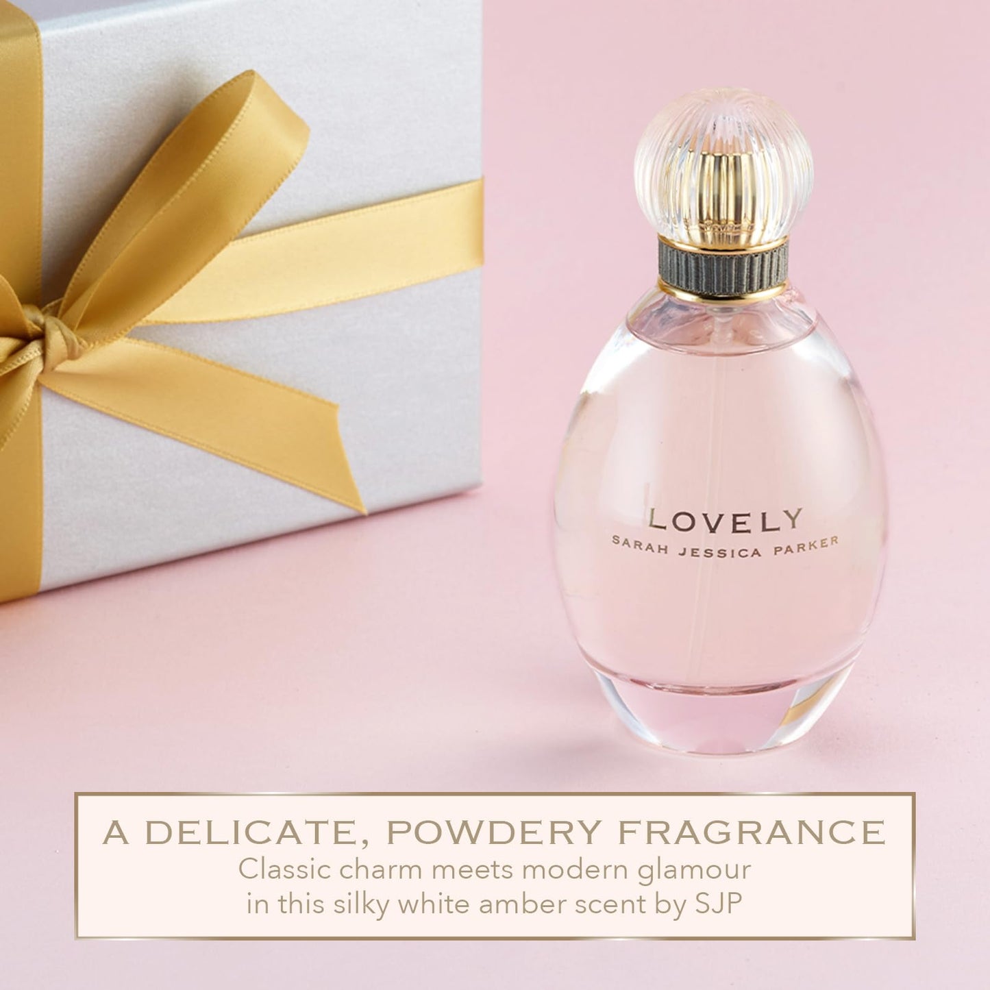 Sarah Jessica Parker Lovely Perfume Gift Set (Inc. 100ml Eau de Parfum for Women & 15ml Purse Spray) Perfume For Women Gift Sets - Genuine SJP Fragrance