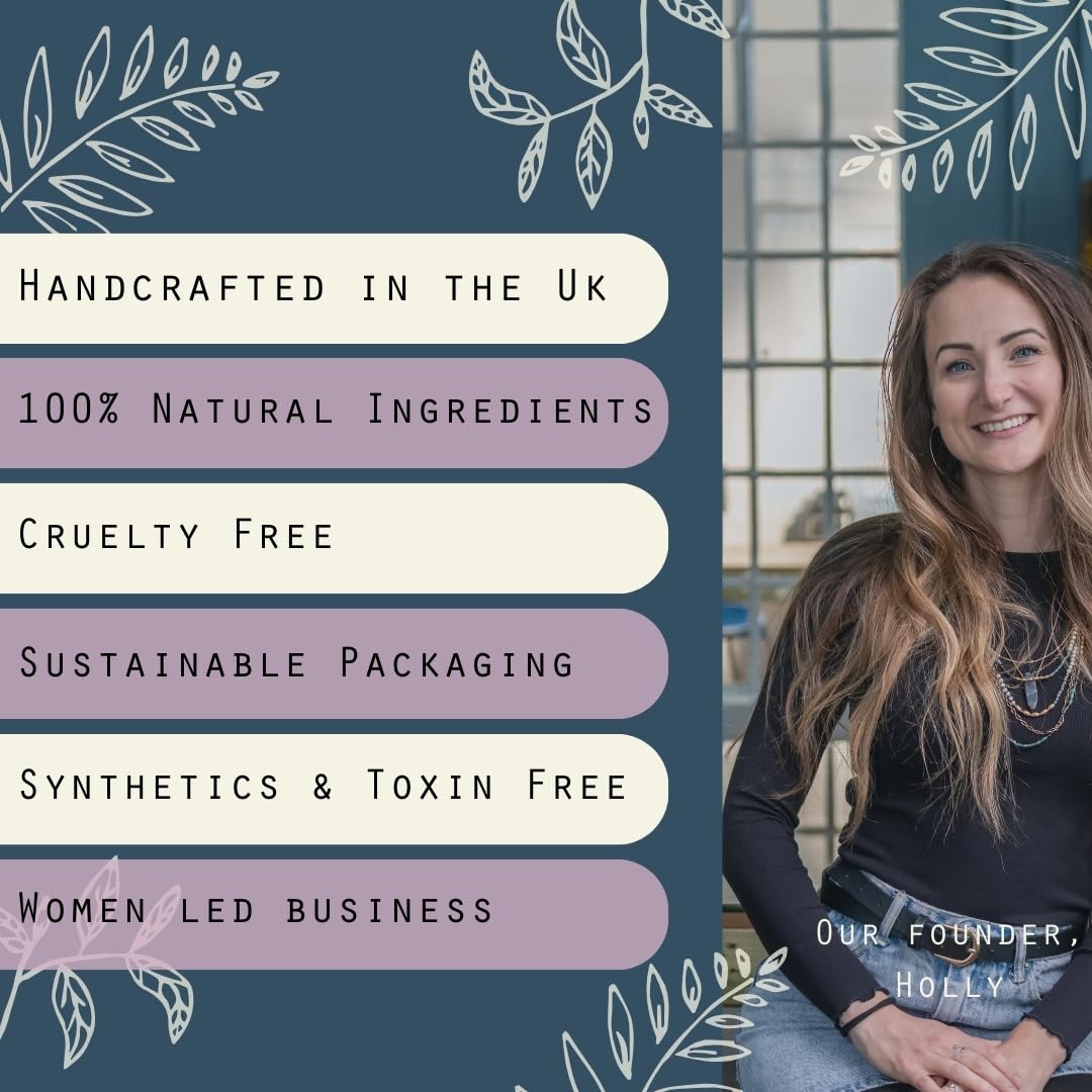 The Ilex Wood - Spiced Patchouli Woody Natural Deodorant - 70ml. Natural Deo in Eco Friendly Cardboard Tube, Vegan, no Plastic, no Alcohol, no Toxins, no Aluminium Salts & Cruelty Free for Women & Men