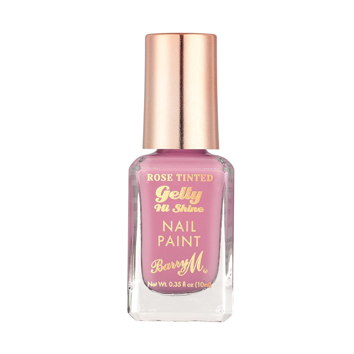 Barry M Romantic Rose Nail Paint Gift Set, 4 rose tinted gelly hi shine shades, Pink