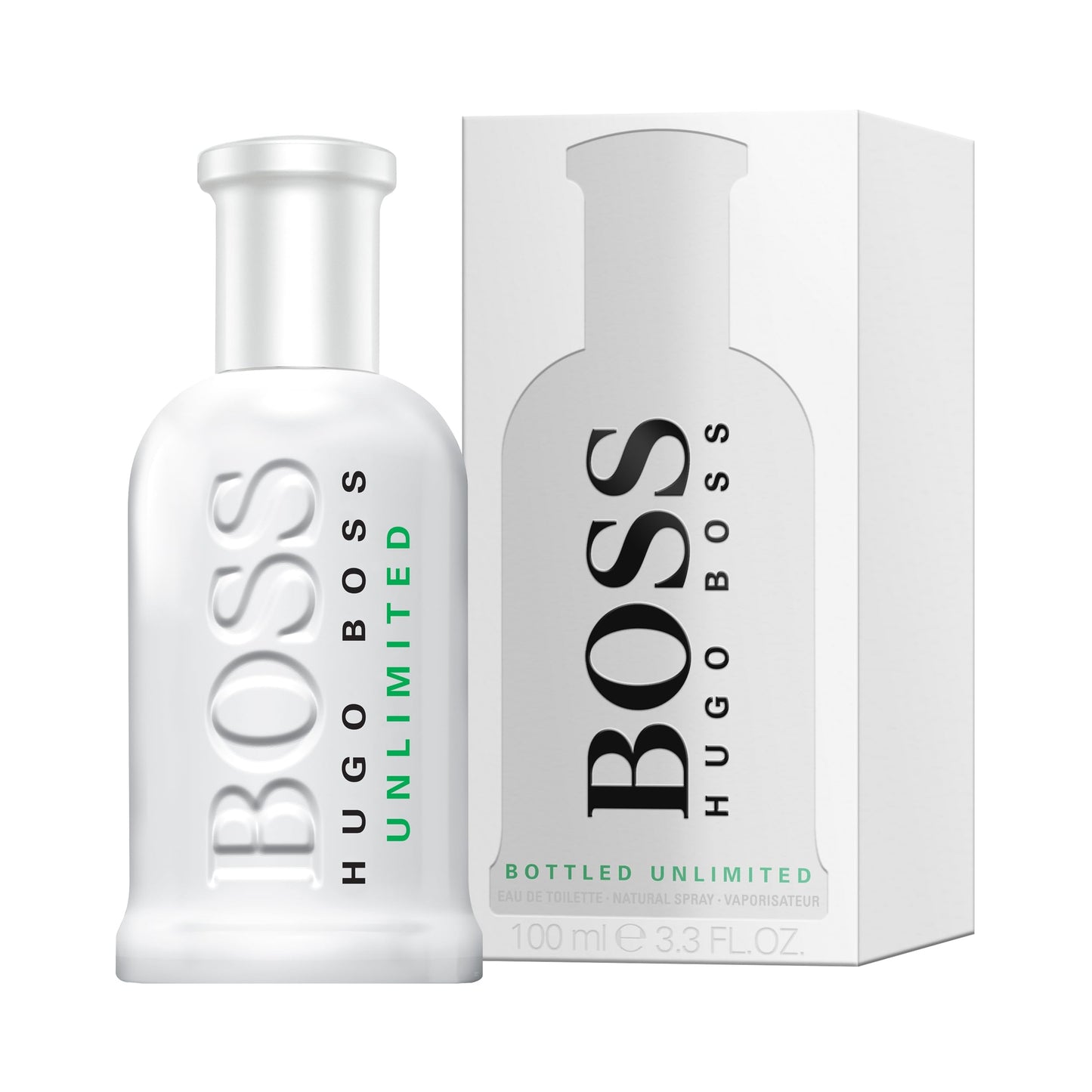 BOSS Bottled Unlimited - Eau de Toilette for Him - Aromatic Fragrance With Notes Of Iced Violet Leaves, Pineapple, Sandalwood, Musk - Medium Longevity - 100ml