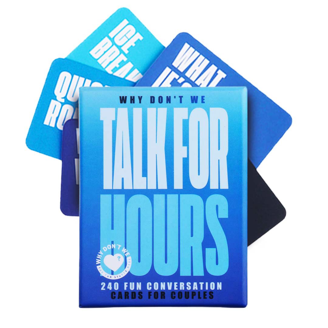 Why Don't We - 240 Conversation Starters for Couples - Get to Know Each Other Better. Fun Conversation Game for Couples, Couples Card Games, Games for Date Night