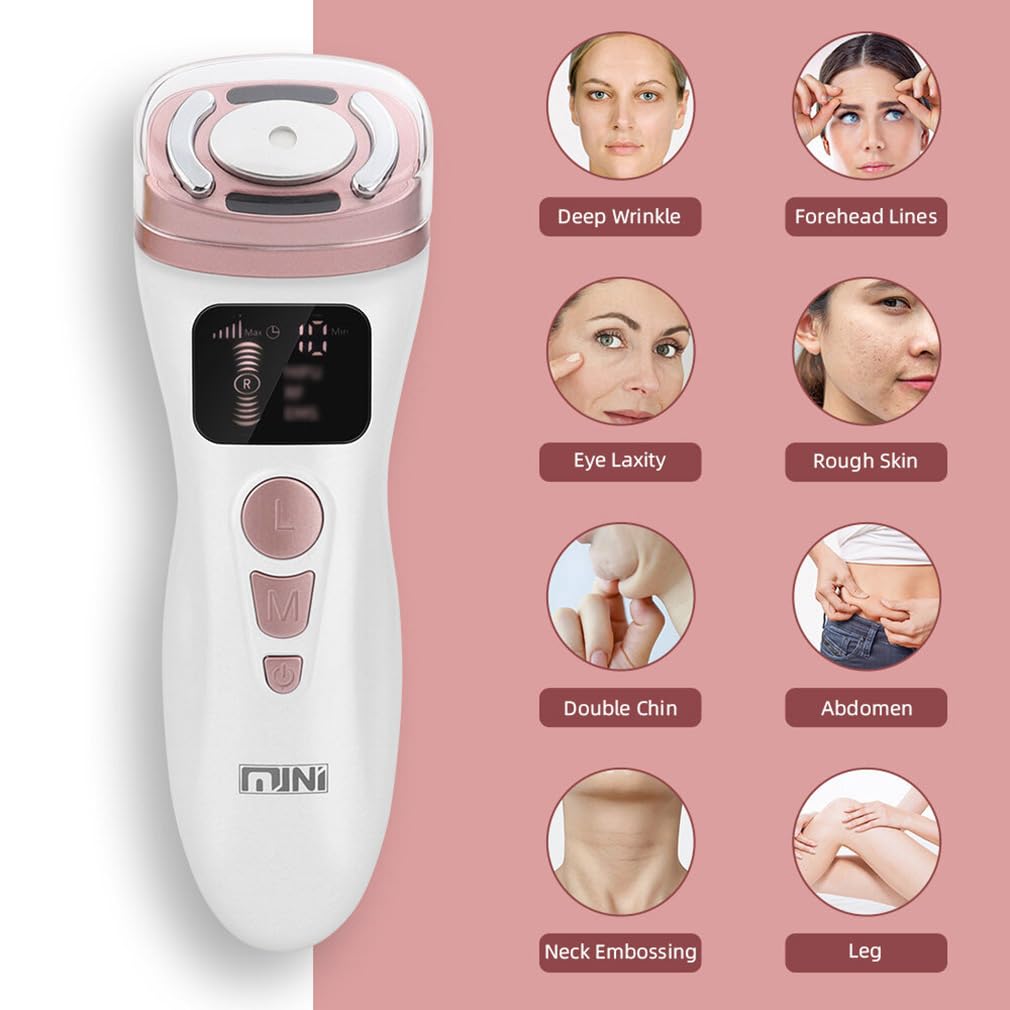 Skin Tightening Anti Aging Device, Increase Collagen & Absorption | Contouring Jawline & Body | Multifunction Facial Beauty Device from XYZdreams