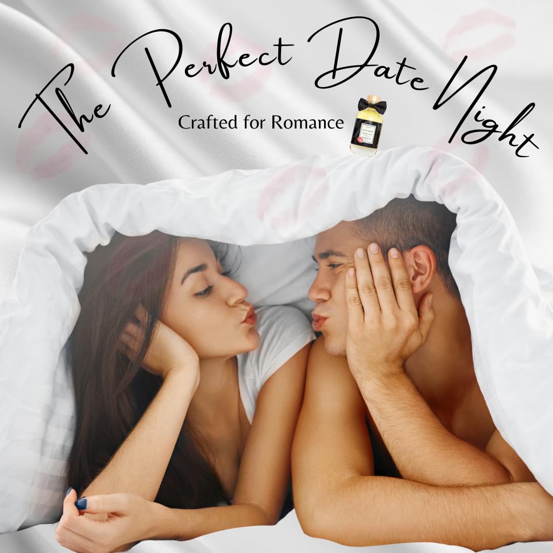 Luxurious Relaxing Massage Oil for Date Night Ideas, Premium Wild Berry Body Oil Perfect for Men & Women as Valentines Day Gifts. Natural Sensual Warming Couples Massage Oils for Relaxation & Fun
