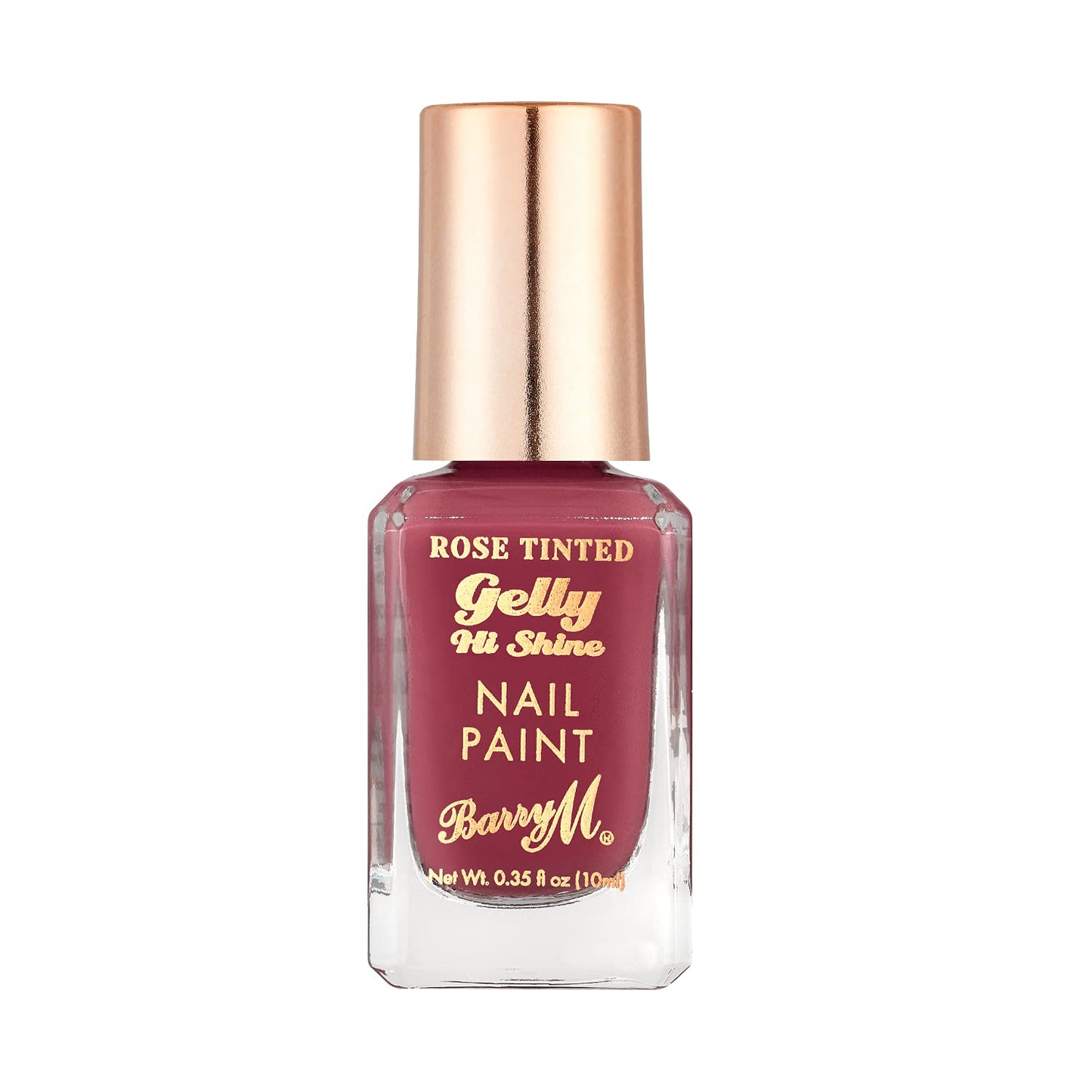 Barry M Romantic Rose Nail Paint Gift Set, 4 rose tinted gelly hi shine shades, Pink