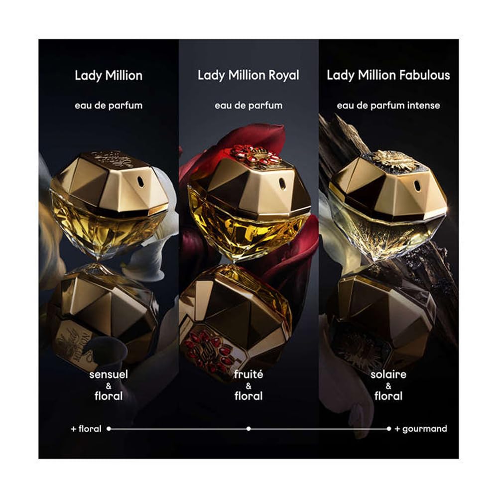 PACO RABANNE LADY MILLION ROYAL EAU DE PARFUM SPRAY - 80ML