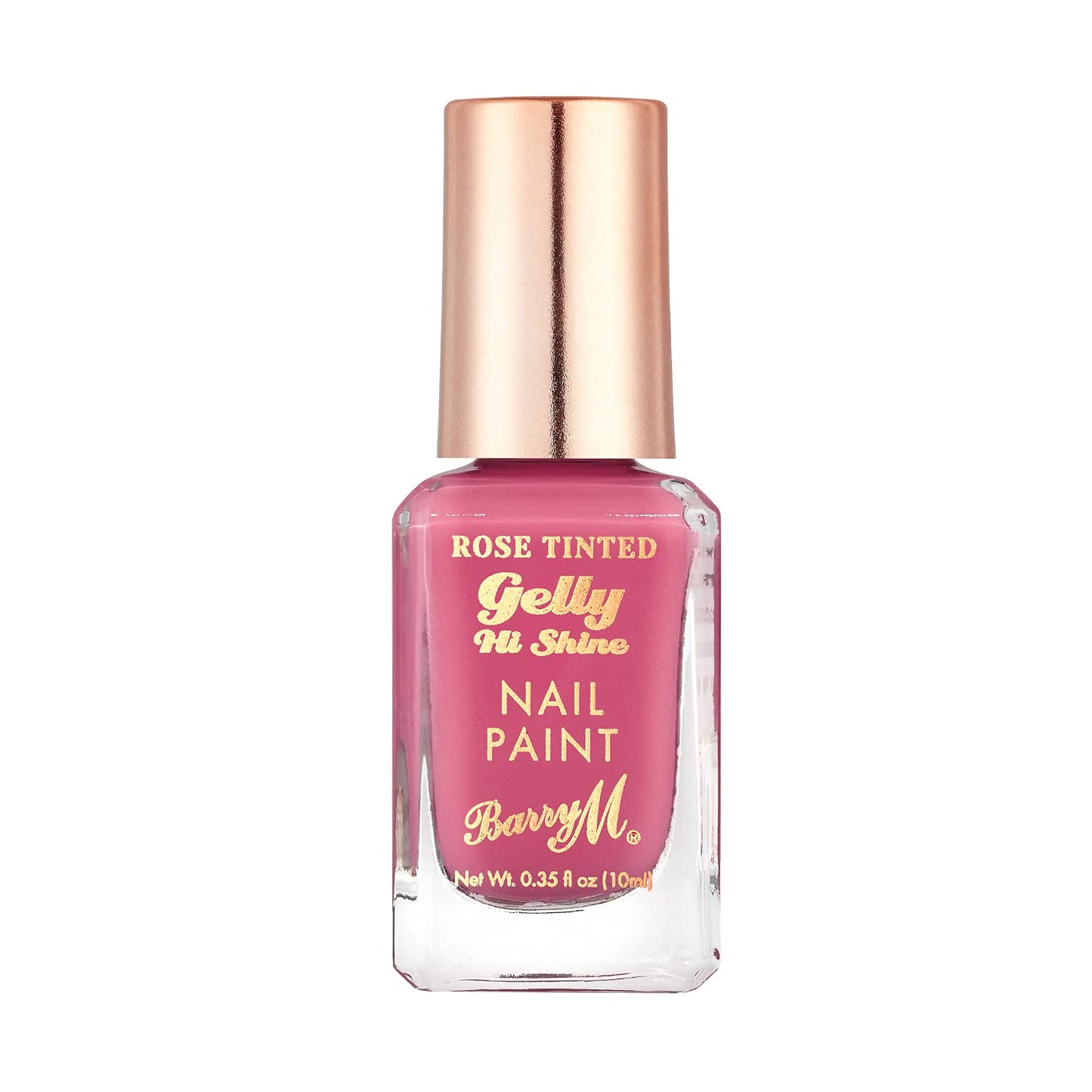 Barry M Romantic Rose Nail Paint Gift Set, 4 rose tinted gelly hi shine shades, Pink
