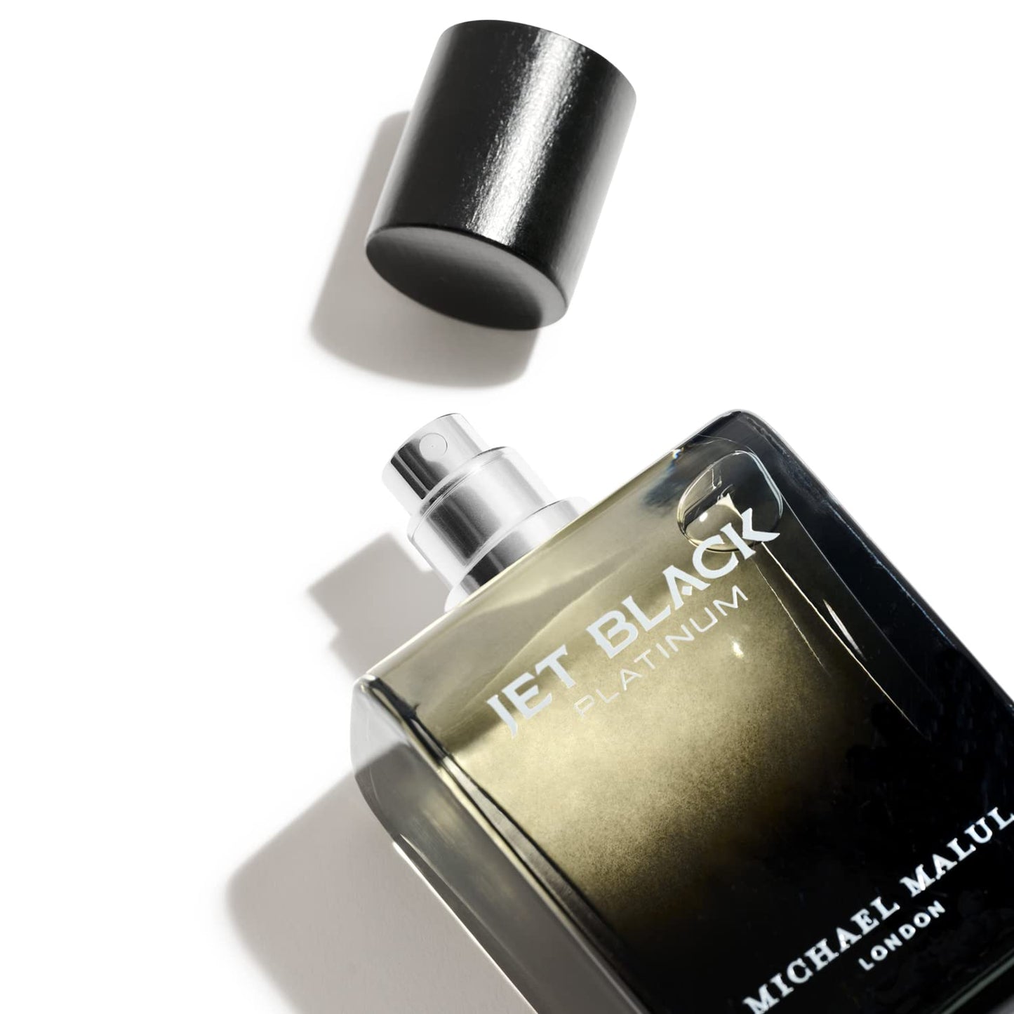 Michael Malul Jet Black Platinum 3.4oz Men's Eau de Parfum, Fragrance for Men