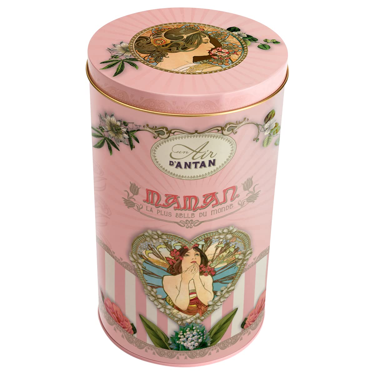 Provence Verbena Pamper Gift Set for Women: Shower Gel, Body Lotion, Organic Soap & Hand Cream