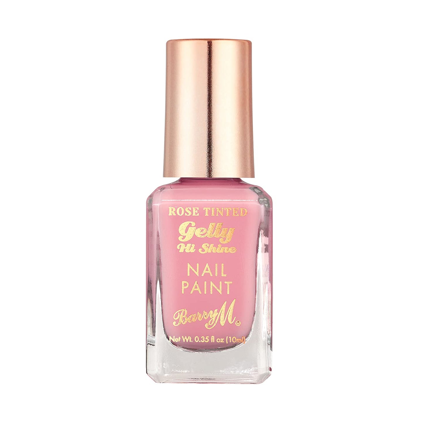 Barry M Romantic Rose Nail Paint Gift Set, 4 rose tinted gelly hi shine shades, Pink