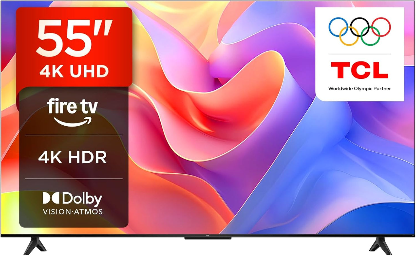 TCL 55PF650K 55" 4K Fire TV – Dolby Vision, Alexa Built-in