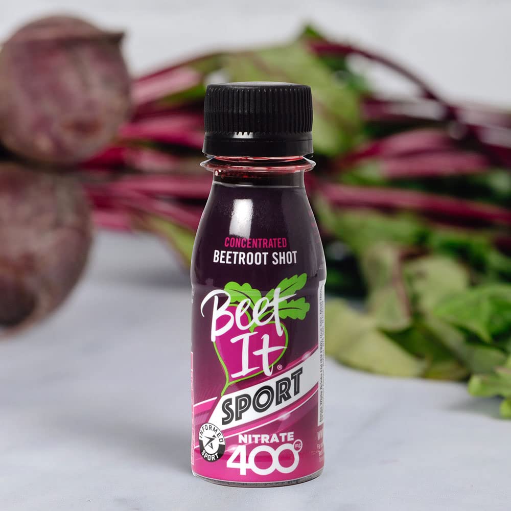 Beet It Sport Nitrate 400 - High Nitrate shots - Concentrated Beetroot Juice (15 x 70ml) Boost Nitric Oxide and Athletic Endurance Performance
