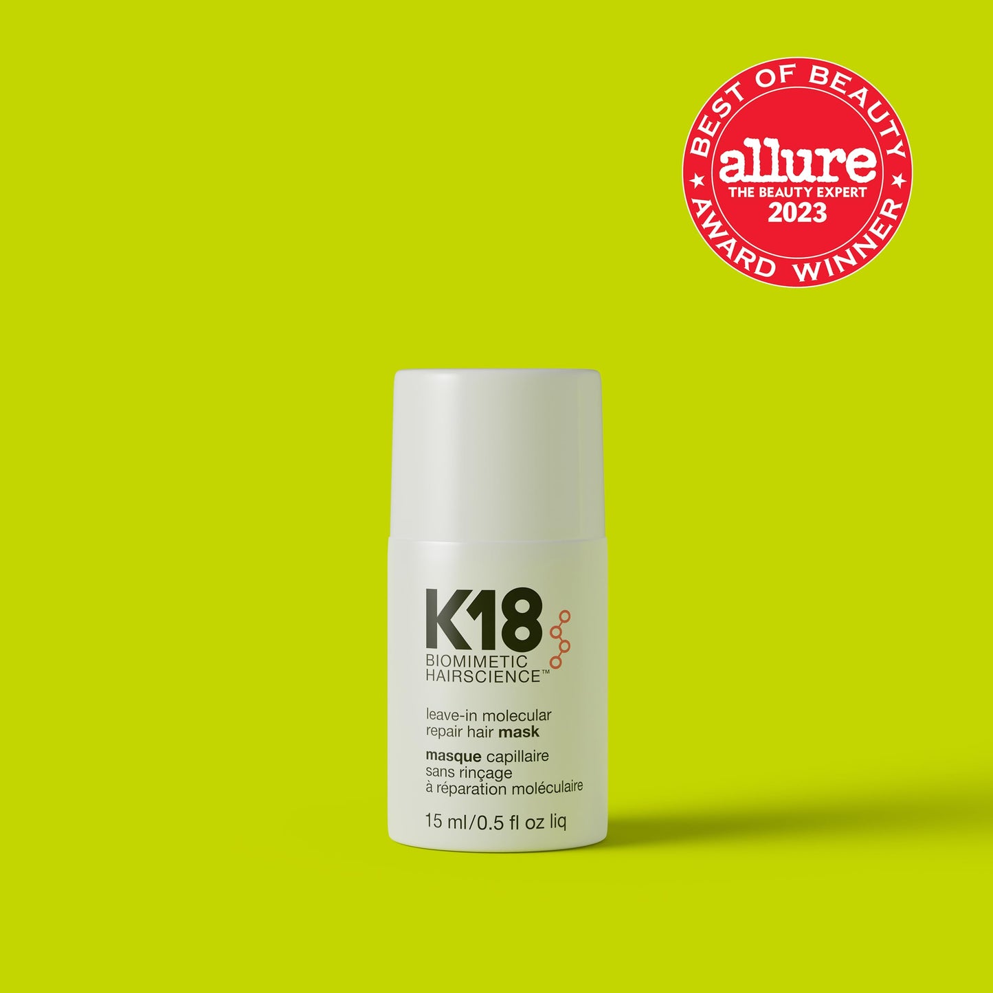 K18 Leave-In Hair Repair Mask, 15ml