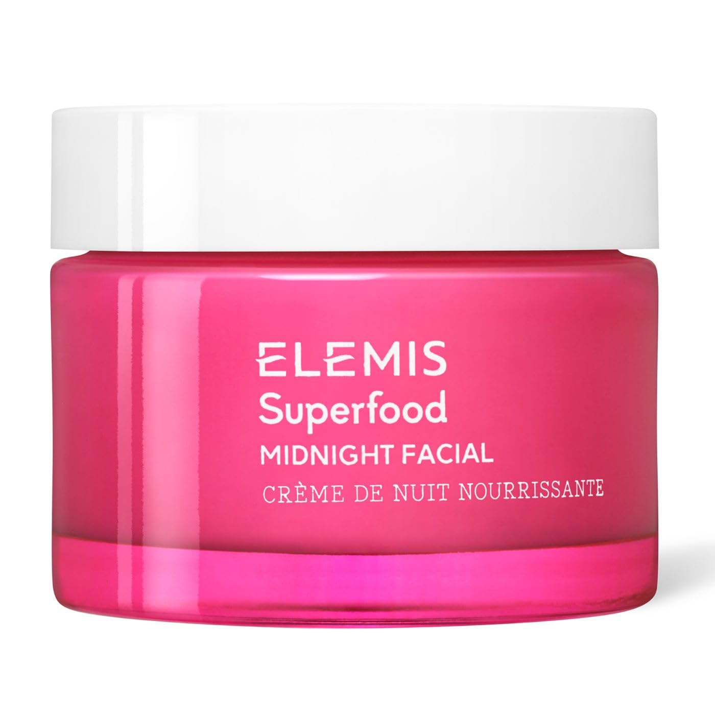 ELEMIS Superfood Midnight Facial Cream & Facial Oil, Nourishing Prebiotic Night Gel Treatment, Moisturising and Hydrating Care with Anti-Oxidant Rich Formula to Plump and Smooth Skin
