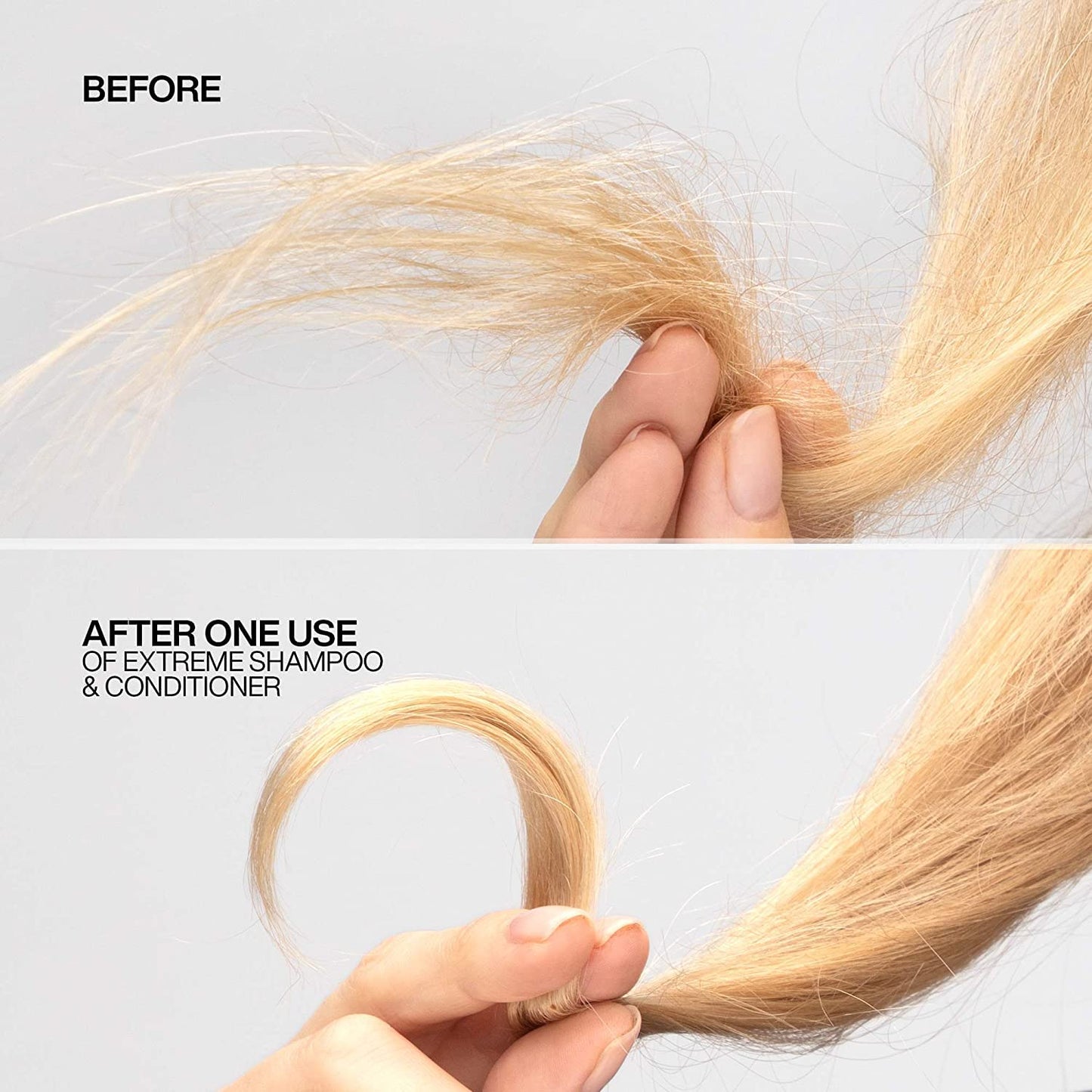 Redken Extreme Shampoo and Conditioner, For Damaged Hair, Repairs Strength & Adds Flexibility