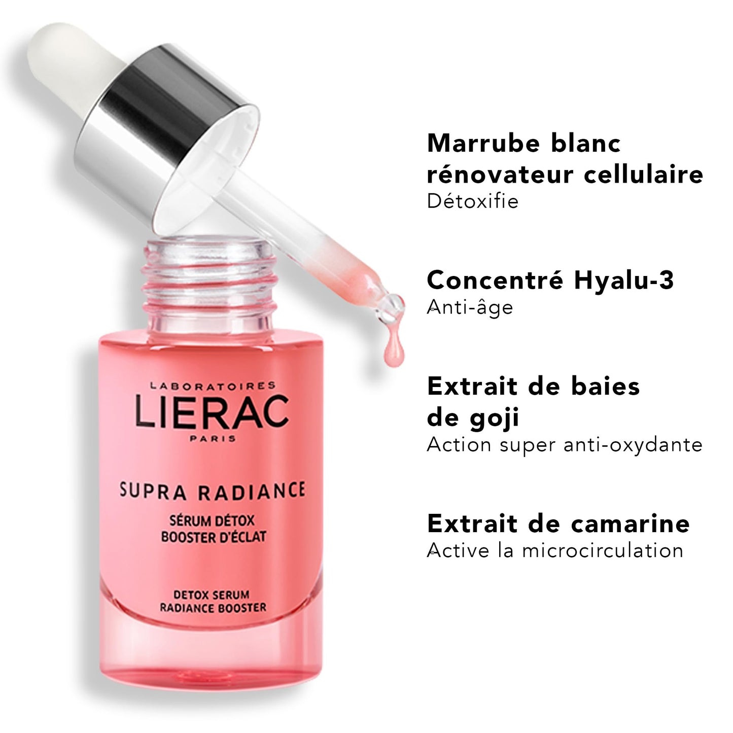 Lierac Supra Radiance Detox Serum Radiance Booster 30ml