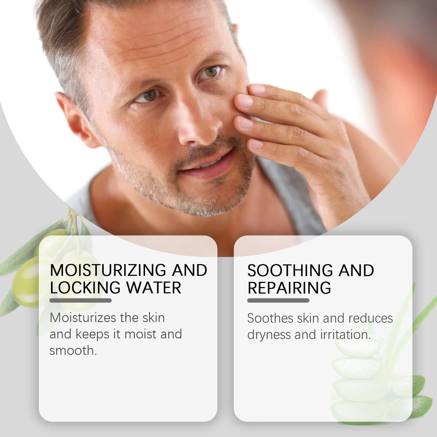3PCS Mens Bath Set - Mens Gift Set - Mens Skin Care Sets & Kits - Body Wash, Facial Cleanser, Facial Moisturizer - Mens Toiletries Gift Set - Skincare Set for Men - Mens Facial Kit - Gifts for Him