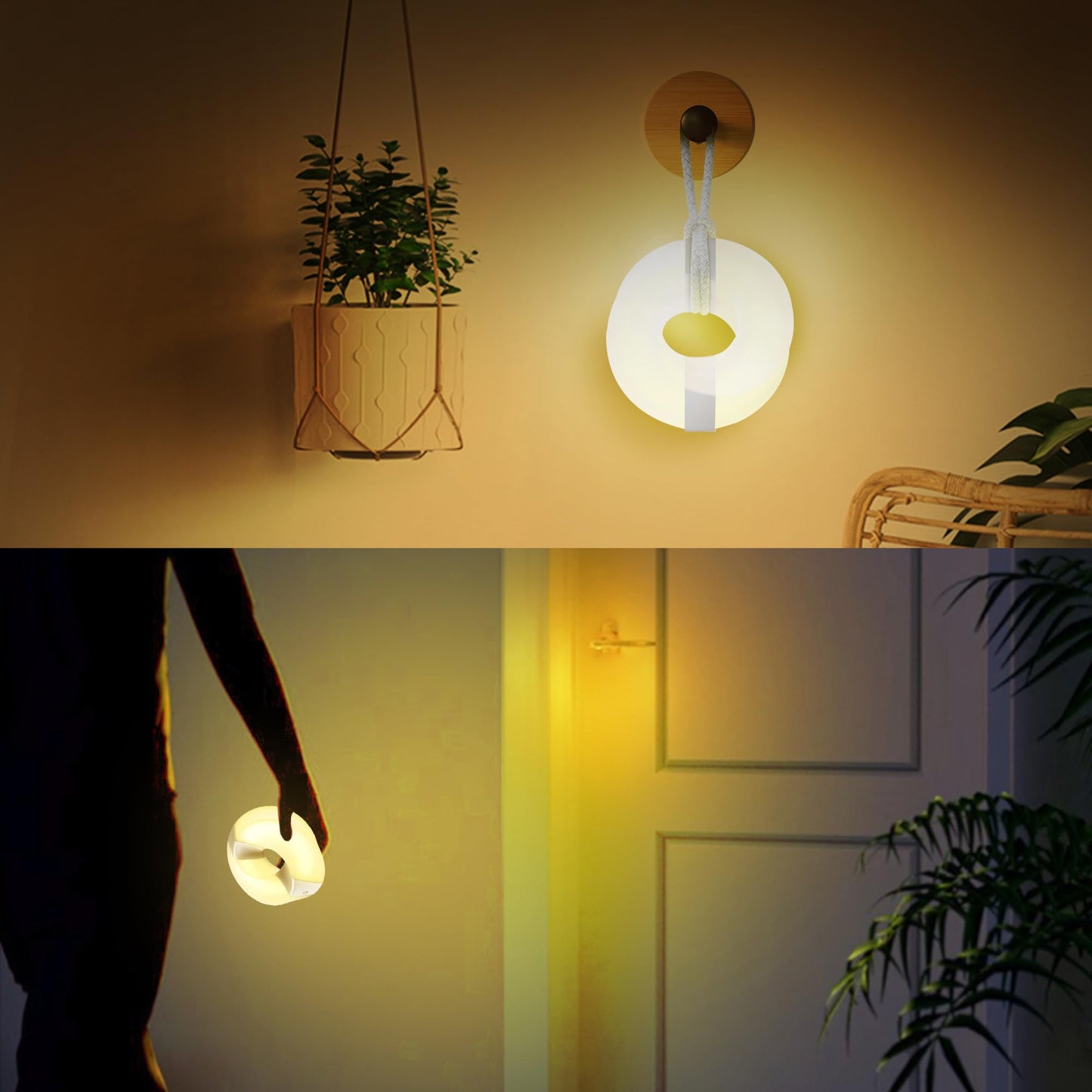 Tseriact Night Light Mindfulness Breathing Night Light 4-7-8 Guided Visual Meditation Light for Stress Relief & Sleep for Teens & Adults Perfect Meditation Gift