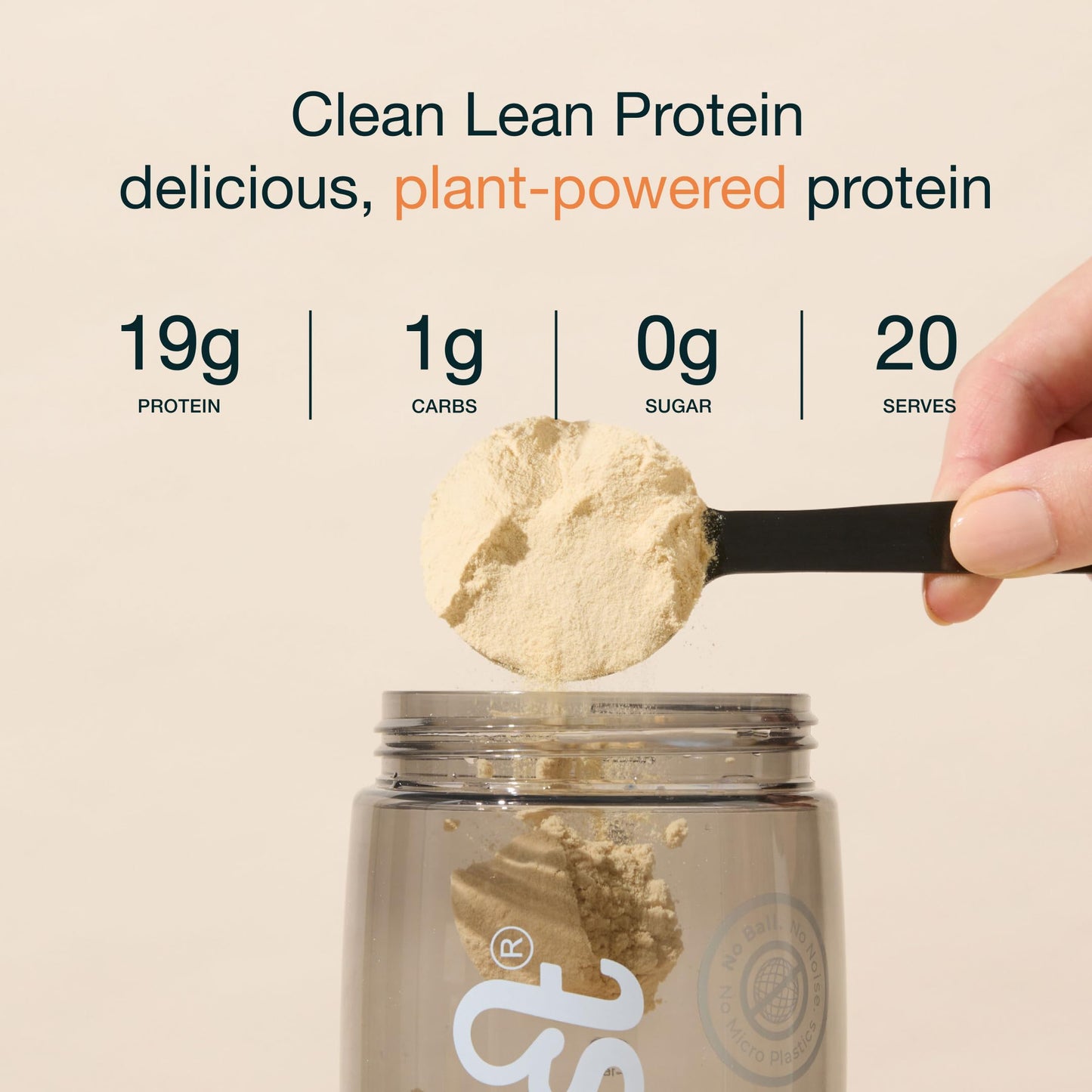 Vegan Protein Powders by Nuzest - Clean Lean Protein - Rich Chocolate - Plant Based Pea Protein Shake - Low Calorie & Low Carb - Gluten Free - Dairy Free - 500g (20 Servings)