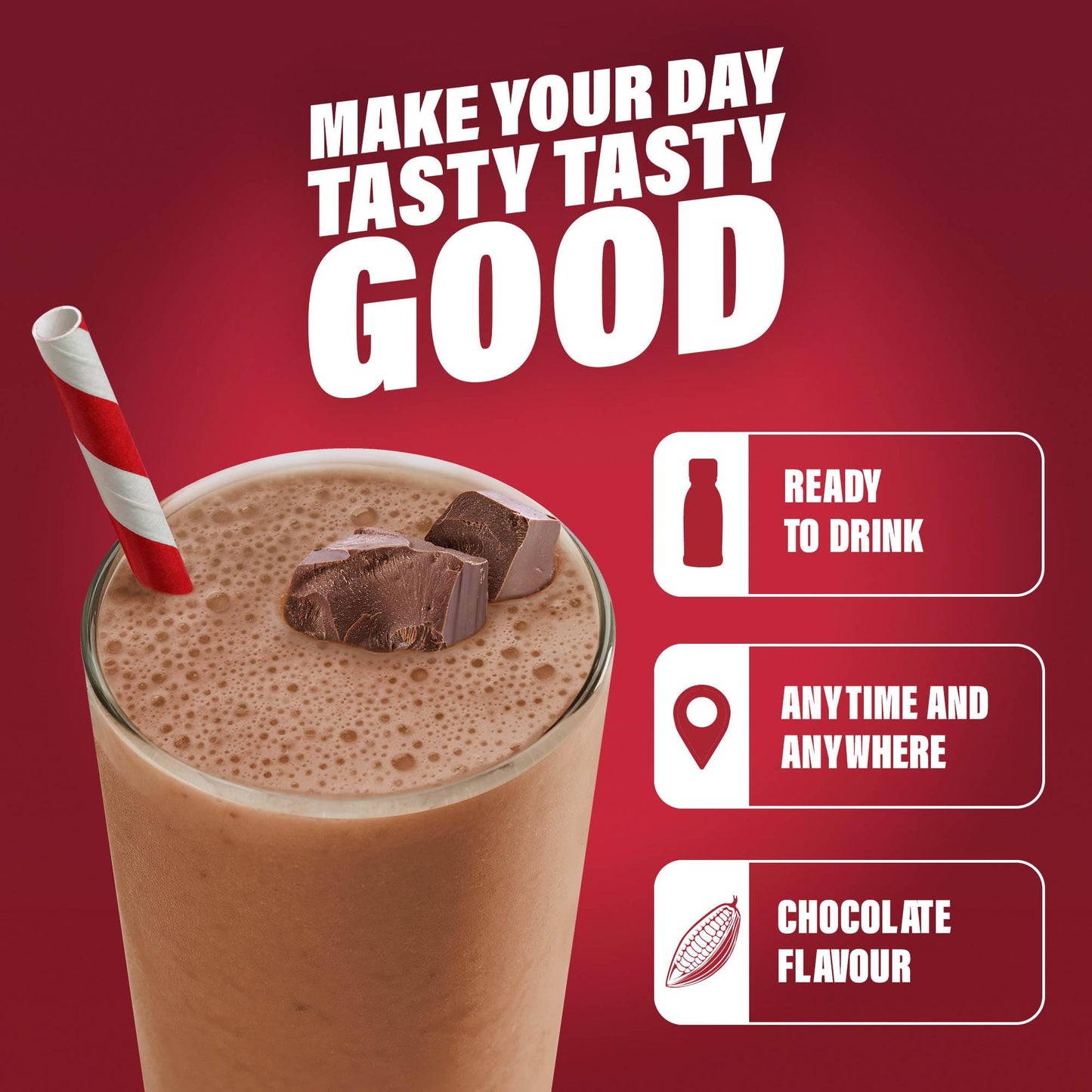 SlimFast Ready To Drink Chocolate Shake – 6 x 325ml
