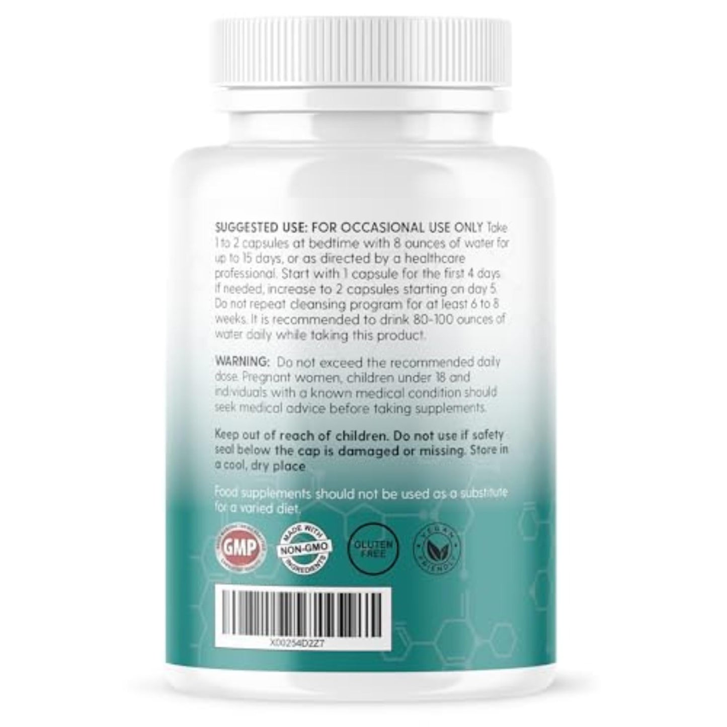 Vinco Colon Cleanse 15 Day Detox - Supports Weight Loss - Eliminates Toxins - Relieves Constipation & Bloating - Probiotics for Gut Health - Promotes Regularity - Herbal Stool Softener